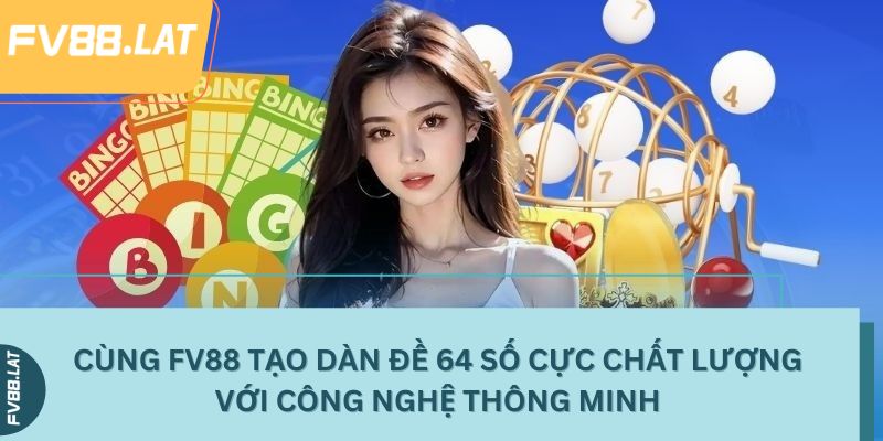 Cùng FV88 tạo dàn đề 64 số cực chất lượng với công nghệ thông minh