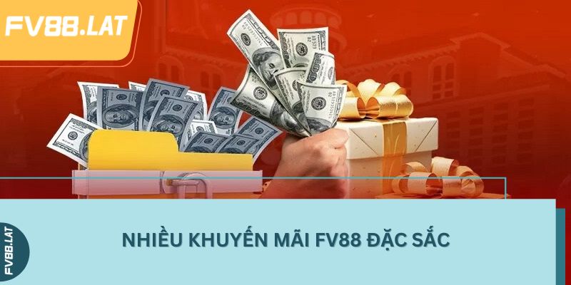 Nhiều khuyến mãi FV88 đặc sắc