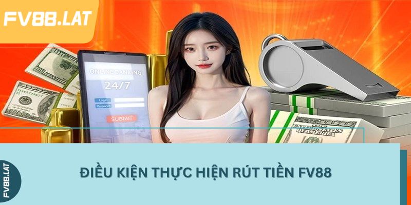 Điều kiện thực hiện rút tiền FV88