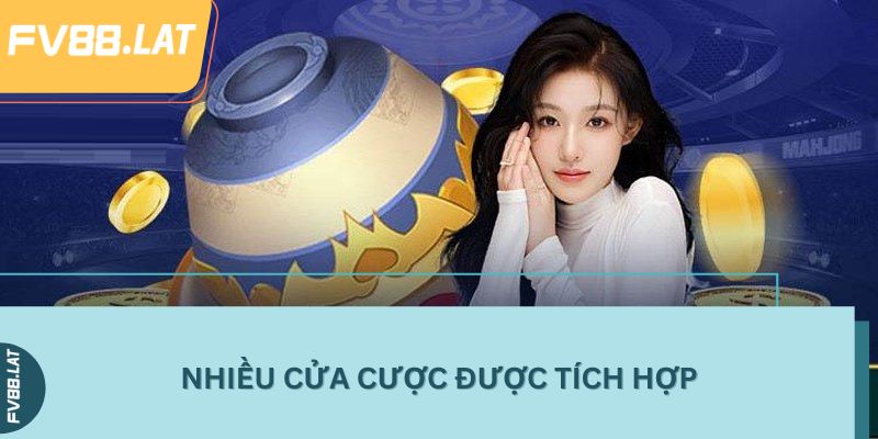 Nhiều cửa cược được tích hợp